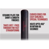 KQC X-Heat Ceramic Styling Iron KR-105R 1"